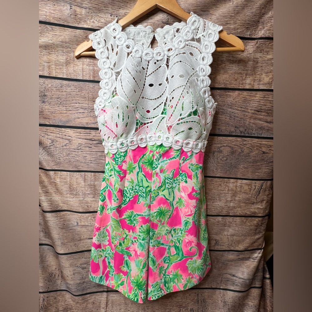 Lilly Pulitzer Sadie Romper 00 NWT